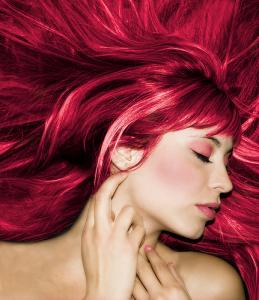 holistic-hair hair colour being modelled