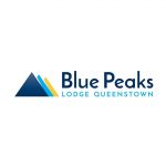 Visit the website - Blue Peaks Lodge Queenstown blue peaks logo